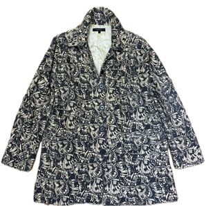 手洗い可能!コテラック(Cotelac)蝶々柄コート