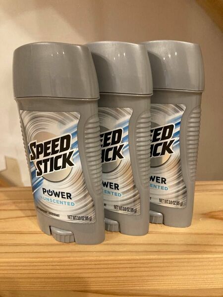 Speed Stick Men's Antiperspirant Deodorant Unscented 無香料 3個