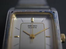 セイコー SEIKO クォーツ 3針 純正ベルト 1221-5070 女性用 レディース 腕時計 W786 稼働品_画像3