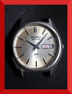 セイコー SEIKO アクタス ACTUS SS 21石 自動巻き 3針 デイデイト 6306-8020 男性用 メンズ 腕時計 W695 ジャンク