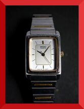 セイコー SEIKO クォーツ 3針 純正ベルト 1221-5070 女性用 レディース 腕時計 W786 稼働品_画像1