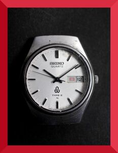 セイコー SEIKO TYPE Ⅱ クォーツ 3針 デイデイト 4336-7010 男性用 メンズ 腕時計 W811 稼働品