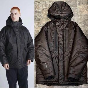 【新品同様】F/CEエフシーイーPRIMALOFT SILVERプリマロフト軽量PERTEX PADDING MIL PARKA パーテックスダウンジャケットsizeMミルパーカー