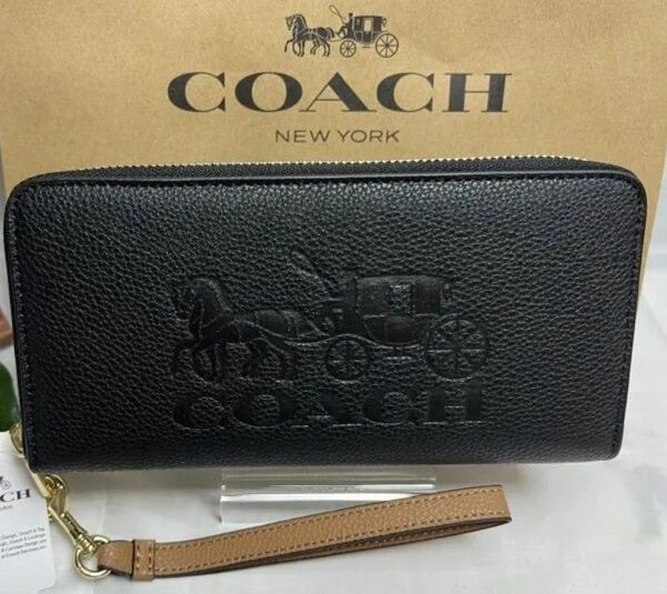 即発送 COACH 長財布