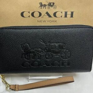 即発送 COACH 長財布