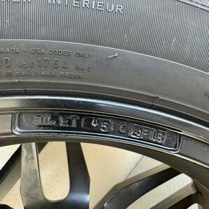 インフォージド INFORGED iFG-37 18×8j ET45 5H×PCD112 245/45/18 4本セット スタッドレス装着 ベンツ等にの画像8