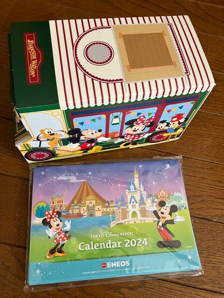 ディズニー カレンダー ミッキー Disney ディズニーバス型ボックス