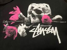 【レア】Stussy Offering Skull Hoodie ステューシー　オファリング スカル スウェット プルオーバー パーカー フーディー ブラック 黒 M_画像4