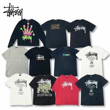 【レアあり】ヴィンテージ Stussy 11点セット ステューシー スウェット クルーネックTシャツ ロンT ロゴ シャツ 定番 人気 まとめ S M L_画像1