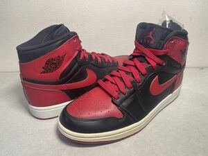 AIR JORDAN 1 RETRO HIGH DMP エア ジョーダン 1 レトロ BRED 黒赤 US9 未使用 09年製 332550-061