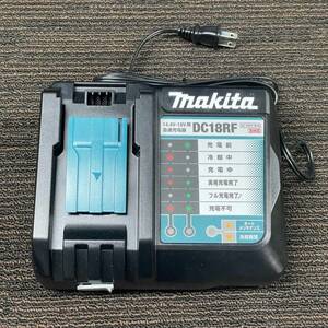 中古美品 makita マキタ DC18RF 急速充電器 USBポート付き 14.4V/18Vリチウムイオンバッテリ対応