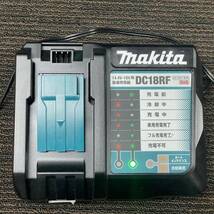 中古美品 makita マキタ DC18RF 急速充電器 USBポート付き 14.4V/18Vリチウムイオンバッテリ対応_画像5