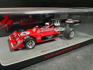 スパーク spark 1/43 S5373 STP マーチ 731 フォード 故 ロジャー・ウイリアムソン 1973 イギリスGP