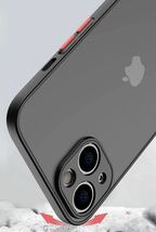 iPhone14 ケース アイフォン iPhone14 iPhone スマホケース携帯カバー 黒 ブラック nekomi TPU 半透明 アイフォンケース ソフトシリコン_画像7