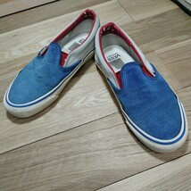 スニーカー VANS スエード シューズ　wtaps スリッポン　us9.5 トリコロール　シンジケート　バンズ　01_画像2