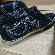 スニーカー vans バンズ　stussy ペイズリー　sk8 us10 Skate　スケート　03 _画像4