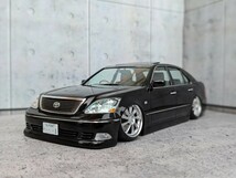 1/24 アオシマ トヨタ 30セルシオ 後期 VIPCAR カスタム K-BREAK 完成品_画像2