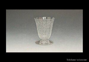 ☆星夢☆　Baccarat　オールドバカラ　リキュールグラス　ミケランジェロ　硝子　ガラス　箱無し