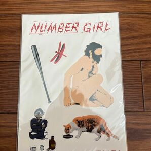 ナンバーガール　number girl ステッカー　新品未開封