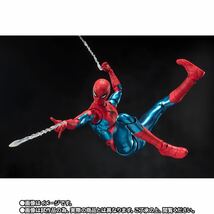 S.H.Figuarts スパイダーマン ［ニューレッド&ブルースーツ］ （スパイダーマン：ノー・ウェイ・ホーム） フィギュアーツ 魂ウェブ商店限定_画像4