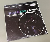 LP［B.B.キング B.B. King／Blues Is King］us◆シュリンク有り◆BluesWay BLS-6001 第一弾 オリジナル_画像1