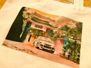 1995香港北京ラリー三菱ランサーエボリューション3(ランエボ3)・トートバッグ★篠塚建次郎LKPオリジナルバッグ LANCER EVOLUTION3★E-CE9A