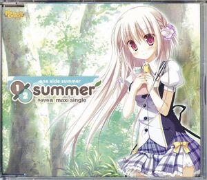 21327 中古CD ◆ one side summer ワンサイド・サマー 1/2 summer maxi single 歌：nao 予約特典