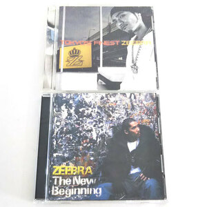 CD 2枚 ZEEBRA The New Beginning TOKYO'S FINESAT