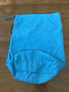 キッズ　子供　モンベル　montbell 巾着　収納袋　ジャンパー収納袋　ブルー　水色