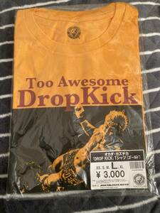 新日本プロレス オカダカズチカ 「DROP KICK」九州限定 Tシャツ 新品未開封 サイズL 棚橋弘至 内藤哲也