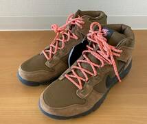 NIKEナイキ SB ダンク ハイ ブーツ NIKE SB DUNK HIGH BOOT “Military Brown 536182-203 トレッキング ブーツ_画像1