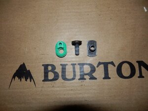 部品★BURTON バートン★ハイバック用ネジセット エメラルド 新