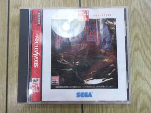 1235 中古品 SS セガサターンソフト THE HOUSE OF THE DEAD ザハウスオブザデッド SEGA SATURN 取説付き