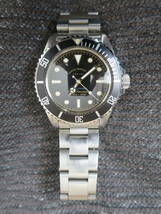 美品 VAGUE WATCH ヴァーグウォッチ GRY FAD Depths Black GF-L-001DB 定価5.2万 腕時計 ロレックス オメガ クロノグラム ネイバーフッド_画像6