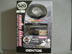 [ almost unused goods ]LED head light head War zHW-G433HD GENTOS brightness maximum approximately 520 lumen 