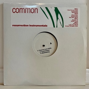 common(sense) / Resurrection Instrumentals Unofficial 2LP ♪ No I.D.,Mista Sinister