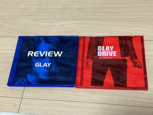 GLAY CD ベストアルバム 「REVIEW」「DRIVE 」