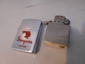 ビンテージ Zippo ブラスケース 5バレル 中古品 　1950-1953年製　　同年代ステンレスインナー付　VG＋コンディション 