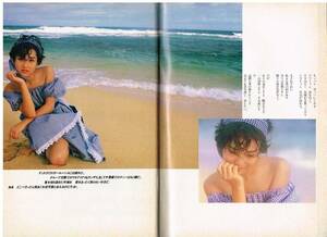 ｓ3369 プレイボーイ 1985年 昭和60年 水着 ビキニ岡田有希子 佐野量子 大滝裕子 清里めぐみ 富田靖子 松本典子 匿名配送 クリックポスト