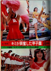 ｓ3404 平凡パンチ 1980年 昭和55年 甲子園チアガール 宮崎美子 キャロル山崎 藤谷美和子 岡崎聡子 柏木礼奈 阿木燿子 熊谷美由紀 石山浩子