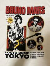 【新品未使用】ブルーノマーズ2024東京ドームTシャツ BRUNO MARS Lサイズ 送料無料_画像2