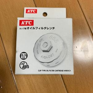 KTC カップ型　オイルフィルターレンチ　66.5m m 9.5sq