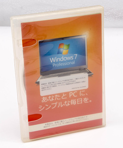 Microsoft Windows 7 Professional プロフェッショナル 日本語版 64ビット版 中古 DSP版 プロダクトキーなし