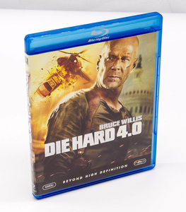 ダイ・ハード 4.0 Live Free or Die Hard BD ブルーレイ Blu-ray ブルース・ウィリス ジャスティン・ロング 中古 セル版