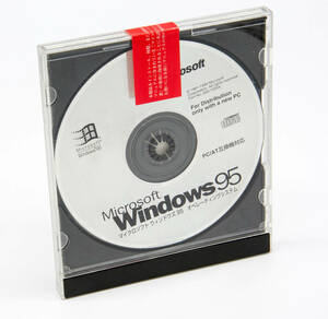 Microsoft Windows95 日本語版 PC/AT互換機対応 DSP版 中古 未開封 プロダクトキーなし
