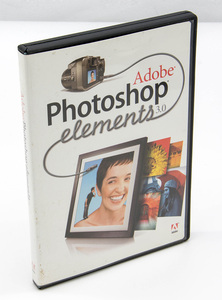 Adobe Photoshop elements 3.0 Macintosh 多国語版? 中古 シリアルナンバー付