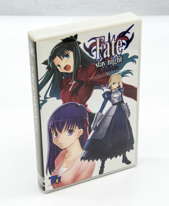 TYPE-MOON Fate stay night フェイト／ステイナイト Windows PC版 CD-ROM 3枚組 中古 読込確認済