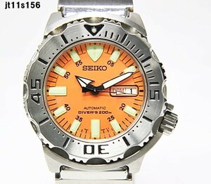 JT11s156 SEIKO DIVER’S200m 7S26-0350 腕時計 自動巻き 現在稼働 60サイズ