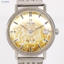 JT1W95 腕時計 OMEGA オメガ Seamaster De ville ダブルネーム Automatic 自動巻き 稼動 60サイズ_画像1