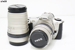G1w28 Canon EOS Kiss III SIGMAレンズ カメラ 通電○ その他動作未確認 60サイズ